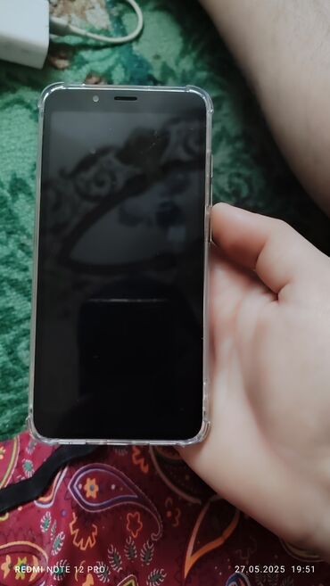 иштетилген телефондор: Redmi, Redmi 7A, Колдонулган, 32 ГБ, түсү - Кара, 1 SIM, 2 SIM