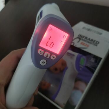 куплю детские вещи: Бесконтактный термометр. Продаю за ненадобностью. Новый, в упаковке