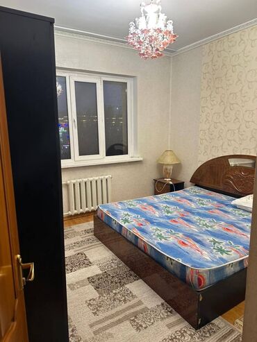долгосрочная квартира кызыл аскер: 3 комнаты, Агентство недвижимости, Без подселения, С мебелью полностью