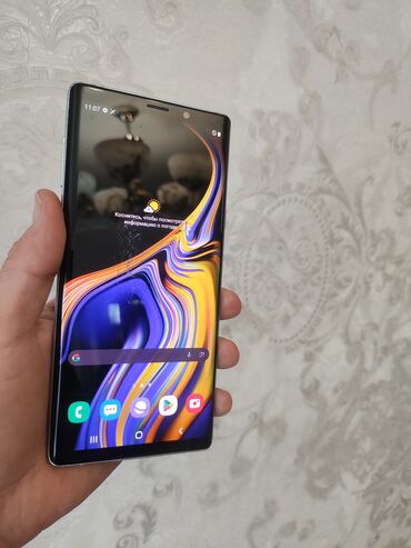 самсунг нот 5: Samsung Galaxy Note 9, Колдонулган, 128 ГБ, түсү - Боз, 1 SIM