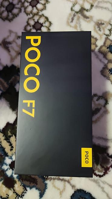 lcd tv: Poco F7, Б/у, 512 ГБ, цвет - Черный, 2 SIM — 1