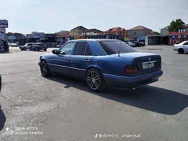 lalafo masin satisi mercedes: Mercedes-Benz sedan – satılır - Korpus: klassik W124 gövdə, tünd mavi — 9