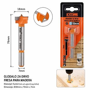 KMT Otvarač za šarke 2385678 Precizan otvarač/glodalo za šarke