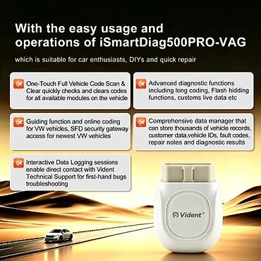 termometar za tecnost: Vident iSmartDiag500PRO – profesionalni OBD2 Bluetooth dijagnostički — 8