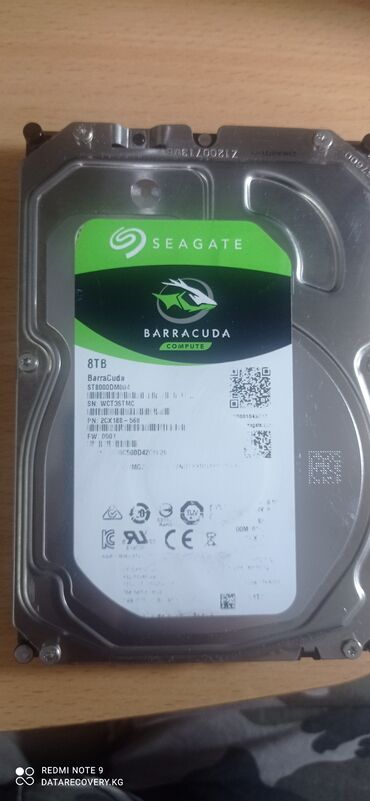 жесткий диск seagate: Накопитель, Б/у, Seagate, HDD, Более 5 ТБ, 3.5", Для ПК