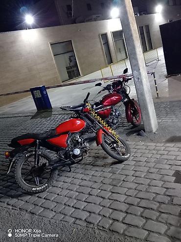 Мотоциклы: Qırmızı rəngli şəhər tipli motosiklet Texniki xüsusiyyətlər və — 8