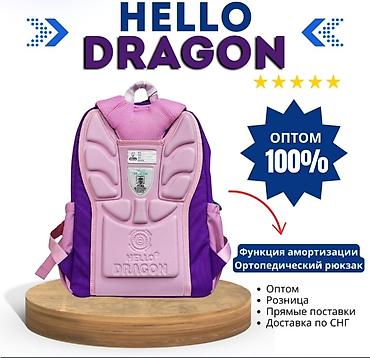 Рюкзаки: Детские школьные рюкзаки HELLO DRAGON - Модели для младших и средних — 10