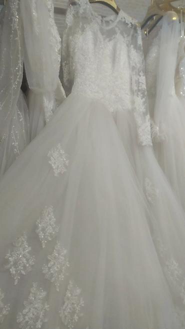 Свадебные платья: Свадебное платье, L, Дизайнерское, Пышное, Турция, Стразы, Б/у — 13