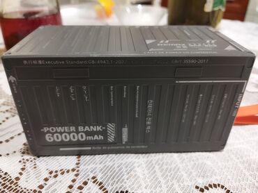 Powerbanklar: Powerbank > 50000 mAh, İşlənmiş