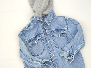 bluzka minionki: Дитяча джинсова куртка, 5-6 р., 110-116 см, Zara, стан - Дуже гарний