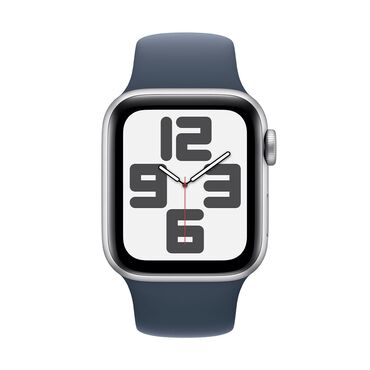 смарт часы ремешок: Apple Watch Se 2-пок., 40 мм Спортивный ремешок цвета "синий шторм"
