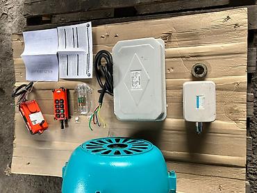 Тельферы: Продаём б/у тельфер (подъёмник) грузоподъёмностью 10 тонн. Длина троса — 10