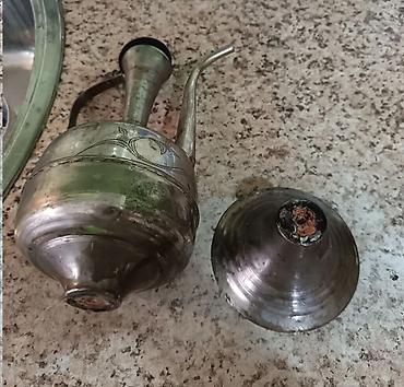 ibrik: Rəng - Gümüşü, Metal — 1