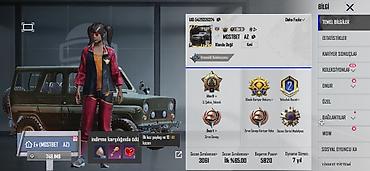 PUBG Mobile oyun hesabı – inkişaf etmiş profil və zəngin statistikalar