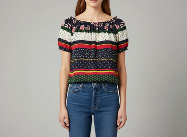s oliver t shirty: S.Oliver, Bluzka damska, rozmiar 2XS