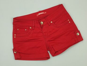 krótkie eleganckie spodenki damskie: Shorts, S (EU 36), condition - Very good