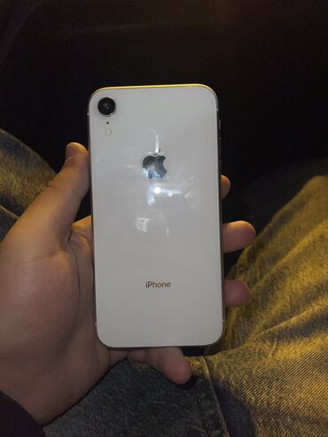 Apple iPhone: IPhone Xr, 128 GB, White Titanium, Face ID