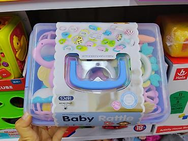 18 игрушки: Набор погремушек Baby Rattle, 18 предметов в пластиковой коробке — 1