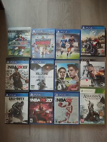 PS4/PS3/Xbox 360 üçün orijinal disk oyunlar toplusu. PS4: - Knowledge