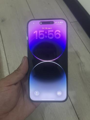 iphone xx: IPhone 14 Pro мах, 128 ГБ, цвет Deep Purple - Дисплей6.1" Super — 2