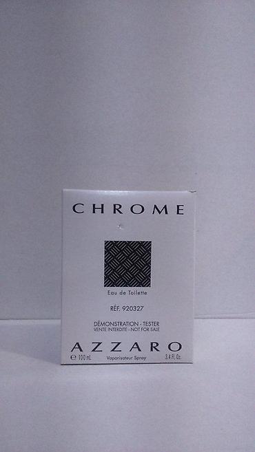 Parfemi: AZZARO CHROME EDT100ML TSTR | Azzaro Chrome edt100ml tstr. Original — 5