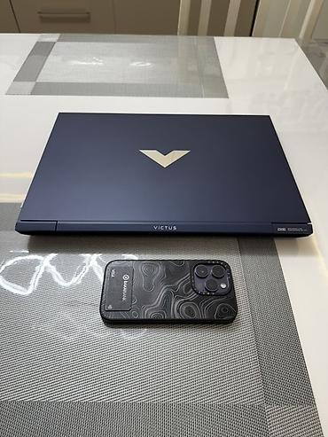 Ноутбуки HP: Игровой ноутбук HP Victus 16 (синий) Ключевые характеристики: - Экран — 8