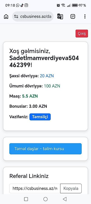 salona xadime: Kosmetoloq tələb olunur, Faiz, Təcrübəsiz, Təlim — 3