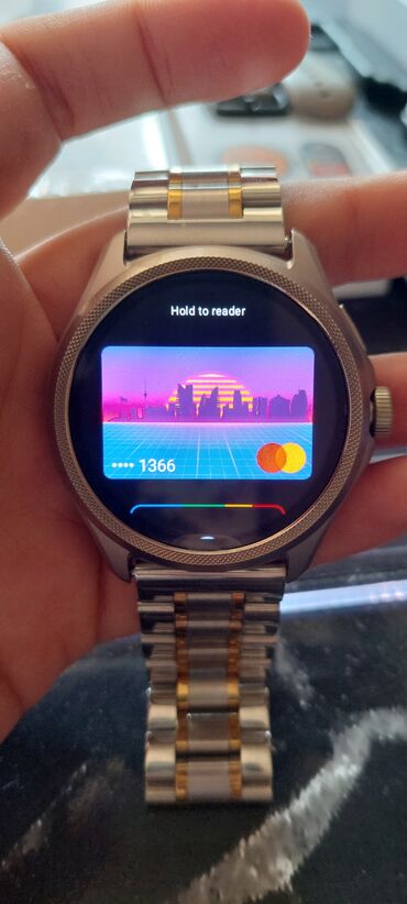 Smart saatlar: İşlənmiş, Smart saat, Sensor ekran, rəng - Qızılı — 3