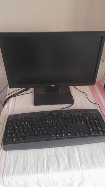 acer planşet: Acer monitor, In-Power sistem bloku və klaviatura daxil olmaqla tam