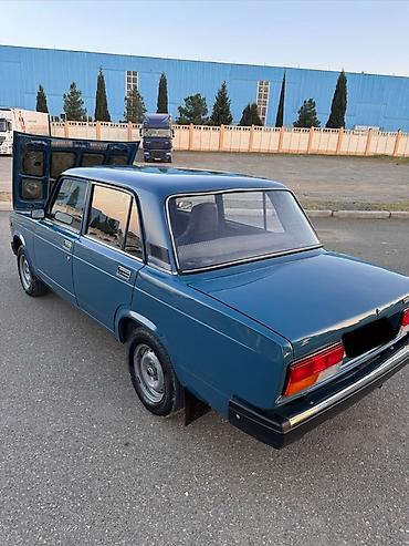VAZ (LADA): VAZ 2107 sedan - Kuzov: klassik sedan, mavi rəng - Ban ölçüləri — 3