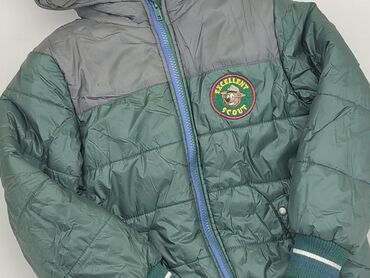 reserved zielona sukienka: Children's down jacket 4-5 years, condition - Good