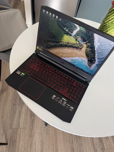 купить ноутбук асер нитро 5 бу: Ноутбук, Acer, 16 ГБ ОЗУ, AMD Ryzen 5, Б/у, Игровой