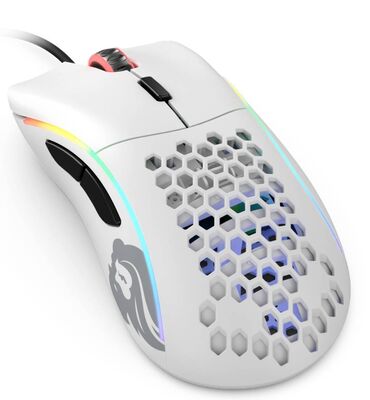 Компьютерные мышки: Glorious Model D (Matte White) Матовая белая - Датчик: PixArt