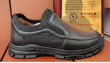 Ayaqqabılar: Məhsul: Kişi ayaqqabıları – klassik və gündəlik modellər - Rəng: qara — 17