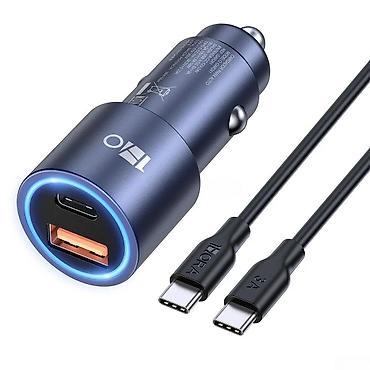 Avtomobil yükləmə adapteri 1HORA 38W GAR241 Grey1HORA Fast Charger