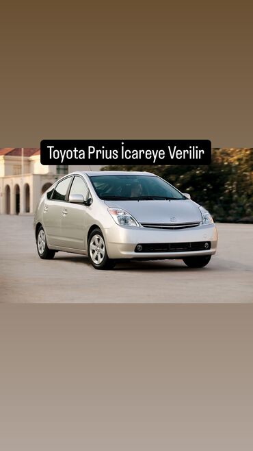 Nəqliyyat vasitəsinin icarəsi: Toyota Prius İcareye Verilir