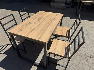study table: Кухонный стол и стул, Новый — 4