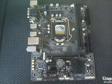 Материнская плата для ПК, Б/у, Gigabyte, LGA1151, Micro-ATX