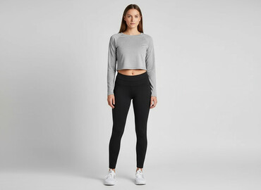 Legginsy: F&F, Legginsy Sportowe damskie, rozmiar L