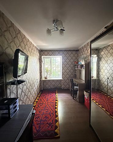 айни белинка: 3 комнаты, 60 м², 104 серия, 1 этаж, Косметический ремонт — 3