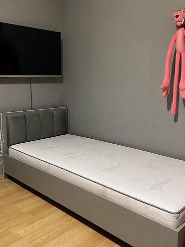 Çarpayı satılır📍baza yoxdur📍yeni kimidir📍matras daxil 120azn✅Unvan
