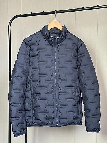 Личные вещи: Мужская куртка, M, L, XL, Uniqlo, Новый, цвет - Синий, Бесплатная доставка — 3