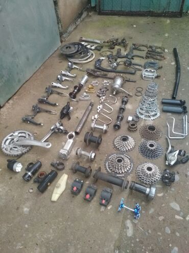 Велозапчасти: Продам! Велозапчасти Руль под тонкий вынос алюминиевый 2 штуки почти — 9