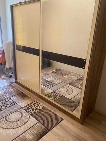 kupe şkaf: İşlənmiş, Kupe, 2 qapılı Düz dolab, Qarderob, paltar dolabı