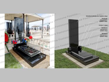 Başqa xidmətlər: Mezar - qebir daşları : Hər növ məzar,qəbir,heykel daşlarının — 16