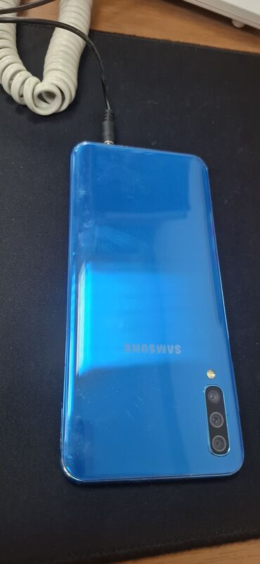телефон флай красный: Samsung Galaxy A50, Б/у, 8 ГБ, цвет - Синий, 2 SIM