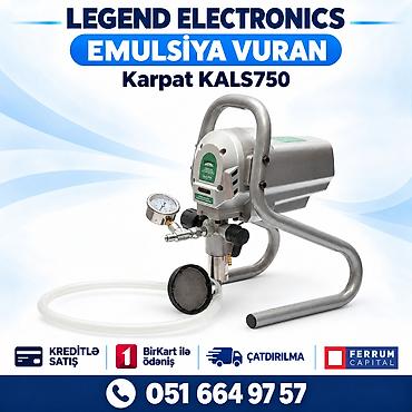 Elan başlığı: Karpat KALS750 emulsiya vuran, boya aparatı Elan mətni lalafo.az -da Elan başlığı: Karpat KALS750 emulsiya vuran, boya aparatı Elan mətni
