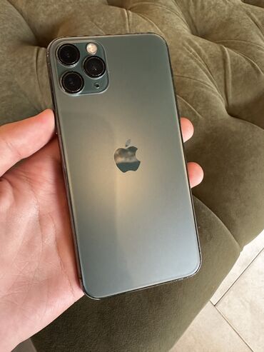 Apple iPhone: IPhone 11 Pro, 64 GB, Matte Midnight Green, Face ID