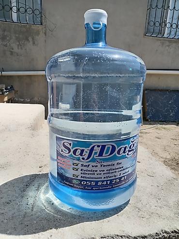 19 litr: SafDağ – 19 litrlik qabda saf, təmiz və təbii içməli su Məhsul: - — 1