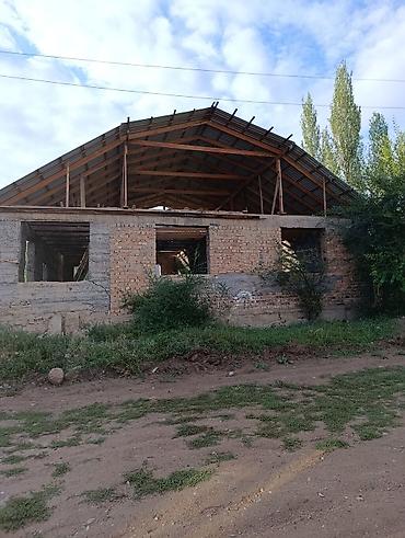 китайский модульный дом: Срочно продаётся недостроенный дом в с. Кызыл-Суу (Покровка) — 1